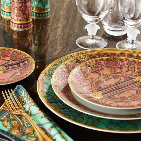 rosenthal versace la scala del palazzo|versace italian dinner sets.